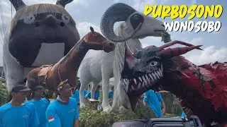 KEREN ,,FULL OGOH OGOH UNIK - Karnaval Desa Purbosono Kertek Wonosobo 2025