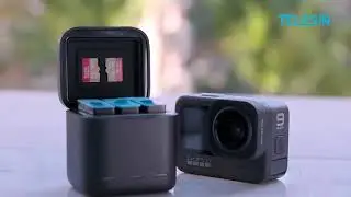 Зарядное устройство для аккумуляторов gopro 9 Telesin GP-BNC-901 купить в Украине