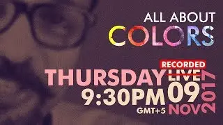 🔴 All About Colors in Graphic Design Urdu / Hindi