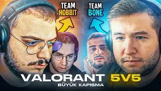 KARŞI TAKIMA OYUN OYNATMADIK ! | TEAM HOBBİT VS TEAM BONE @erayozkenar @CyberRulzTv