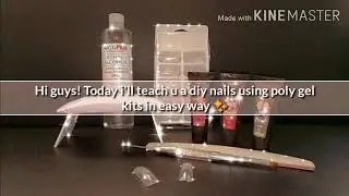 POLY GEL KIT FROM SHOPEE NAIL TUTORIAL EASY STEPS