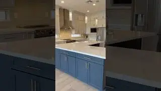 Floor to ceiling cabinets are great for maximizing kitchen storage space. 🏡 #kitchenremodel #twdaz