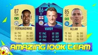 MOST INSANE 100K TEAM FIFA 20 w/ POTM VARDY!! | FIFA 20 100K SQUAD BUILDER