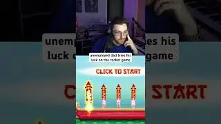 unemployed dad tries his luck on the rocket game #aviamasters #rocketgame #kickstreaming