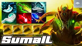 [ Nigma Galaxy ] NGX.SumaiL |  Mid Lane Sandking 12 Min Godlike | Dota 2 Pro Player Gameplay