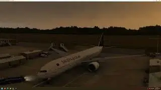 Microsoft Flight Simulator 2020 PMDG 777-300ER Delivery Flight KPAE Departure 4k max settings