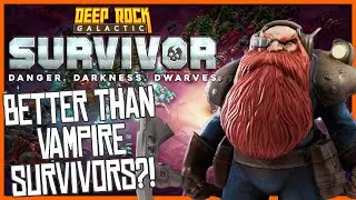 Better than VAMPIRE SURVIVORS?! - Deep Rock Galactic: Survivor (PC Gameplay)