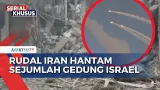 Serangan Balasan! Rudal Iran Meluncur ke Israel, Sejumlah Bangunan Hancur