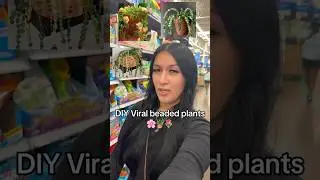 your sign to DIY a beaded plant 🎥: @angelinamarie1216 on IG