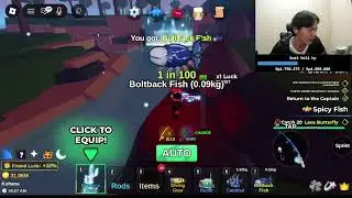 Berburu Roblox fish it x8 gratisan dll part.96 #live #gaming #fyp #mediashareon