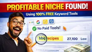 How I Found a Profitable Website Niche Using FREE Keyword Tools | Part 1