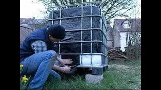 Protéger une cuve à eau de 1.000 Litres contre les algues