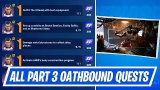 Fortnite Complete Oathbound Part 3 Quests - How to Complete Oathbound Challenges Fortnite Chapter 4