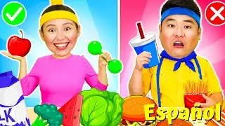 Comida sana vs comida chatarra | Babanana Espa&ntilde;ol Canciones Infantiles