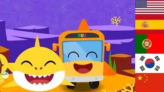 Shark Bus - All Through The Sea In 5 Different Languages