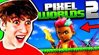 PIXEL WORLDS 2 UUSI *P&Auml;IVITYS* 🤩🤯 (T&auml;&auml; On Hieno... 😱) | Uskomaton 🔥 | Pixel Worlds 2 |