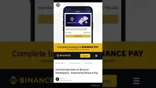 Introducing Hotels, the first category on #Binance&nbsp; Marketplace powered by #BinancePay.🏨
