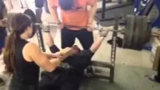 JJ Thomas. 670x2, HUGE PR! Detroit Barbell