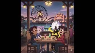 Marco Diaz, Shinobu Jacobs and Lumity Are On a Double Date