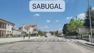 4K Sabugal, Guarda, Portugal driving tour