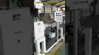 Two-Stage Pelletizing Machine #machine #equipment #factory #plastic#manufacturing #technology