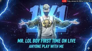 Mr  Lol Boy  is live! common everyone let's play together 👍