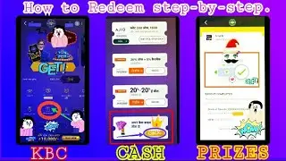 How to redeem 'KBC' cash prizes#kbc#KBCCASHPRIZE#kbccash#kaunbanegacrorepati#sessionkbc20#CASHREDEEM