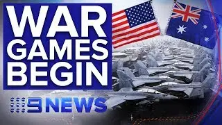 U.S. and Australia kick off 2019 Talisman Sabre military exercises off QLD | Nine News Australia