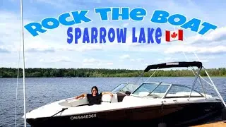 BOAT RIDE GET AWAY ALONG SPARROW LAKE GRAVENHURST MUSKOKA