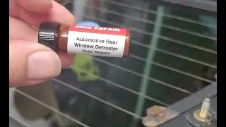 Blackwood Rear window defroster grid/antenna repair