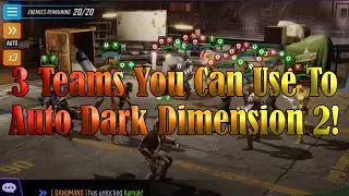 3 Teams You Can Use to Auto DD2! - Marvel Strike Force