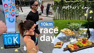 VLOG: my first 10km race & Mother’s Day brunch (at my place!) 🌸