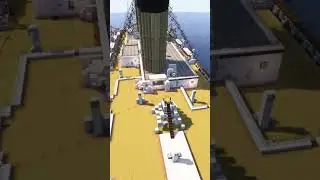 Minecraft TITANIC (1912) - One Million Dollar Shot #titanic #minecraft #ship #maritime