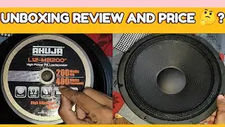 Ahuja L12-MB200 Unboxing and Sound Test | Price and Detailed Review