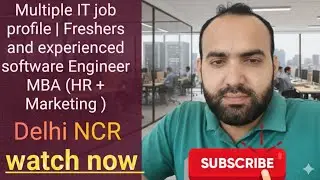 MBA HR and Marketing, full stack developer and Graduate based Job Vacancies | HR Adda Job wala |