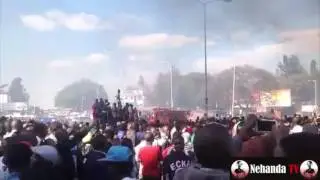 Fire burns down shop in Harare City Centre