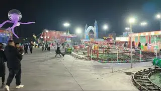 Amusement parks in ancient cities for low-income people in China's fourth-tier cities
