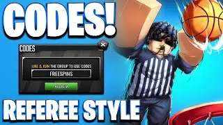 *НОВЫЕ* ВСЕ РАБОЧИЕ КОДЫ ОБНОВЛЕНИЯ СТИЛЯ СУДЬИ ДЛЯ BASKETBALL ZERO! КОДЫ ROBLOX BASKETBALL ZERO