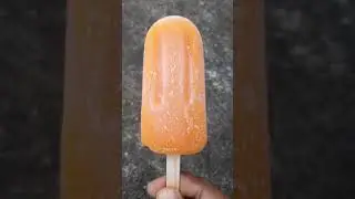orange ice cream worth 10 rupees | so yummy 😋😍😊 #status #food #icecream