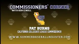 Commissioners' Corner: Vol 13 California Collegiate League