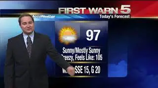 Morning Weather Forecast for Wednesday, August 12, 2020