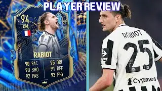 PERFECT MIDFIELDER! 😍 94 TOTS RABIOT PLAYER REVIEW! FIFA 23 ULTIMATE TEAM