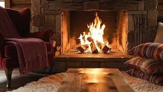 Cozy Fireplace - Soft Crackling Fire Sounds for Sleep, Study & Relaxation (ASMR)