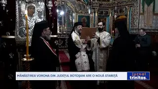Mănăstirea Vorona din județul Botoșani are o nouă stareță