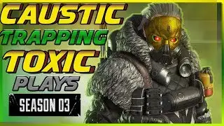 Caustic Trapping players in Toilet Season 3 Glitch : Apex legends kev the king99