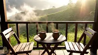 Achieve Deep Focus & Serenity: Balcony ASMR, Jazz & City Ambiance 🎶