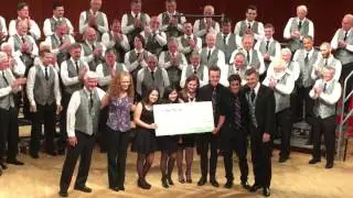 Morris Music Men presentation to Mendham High School