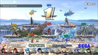 SSBU - KONAMI, CAPCOM, SQUARE ENIX, SEGA