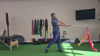 Mach 3 Iron whip half and destination full swing