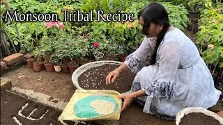 Monsoon Special Amazing Tribal Recipe | Vaal Gholla Recipe | वाल घोल्ला की सबजी 😋